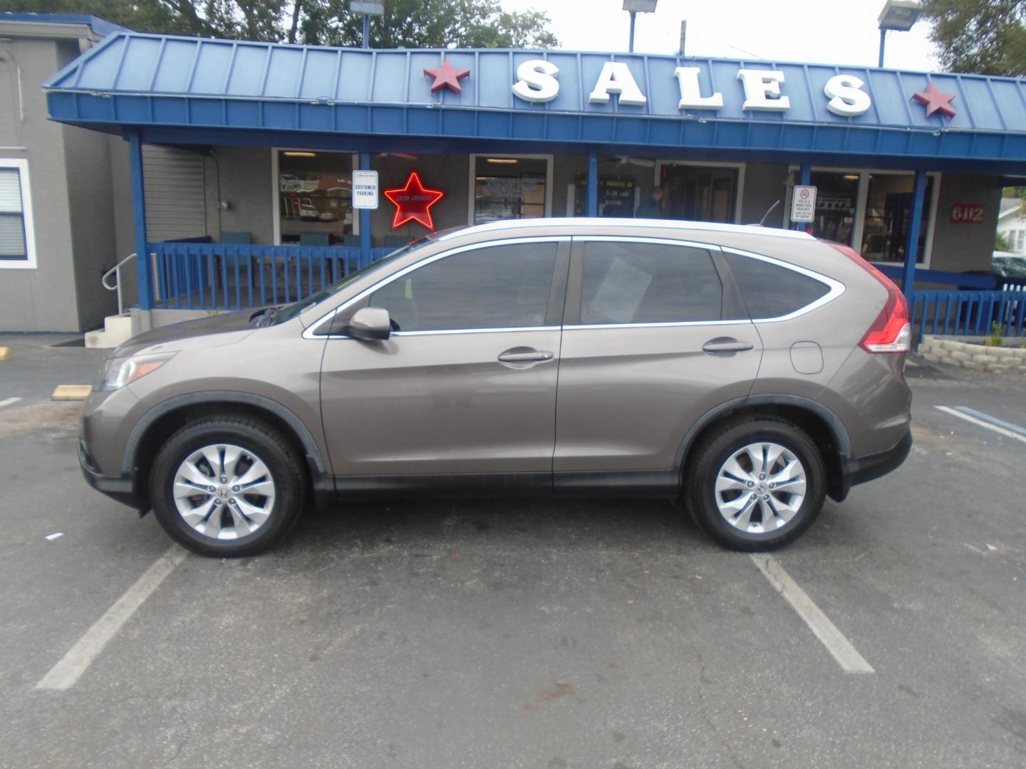 2013 Honda CR-V EX-L 4WD 5-Speed AT (5J6RM4H71DL) with an 2.4L L4 DOHC 16V engine, 5-Speed Automatic transmission, located at 6112 N Florida Avenue, Tampa, FL, 33604, (888) 521-5131, 27.954929, -82.459534 - Photo#0